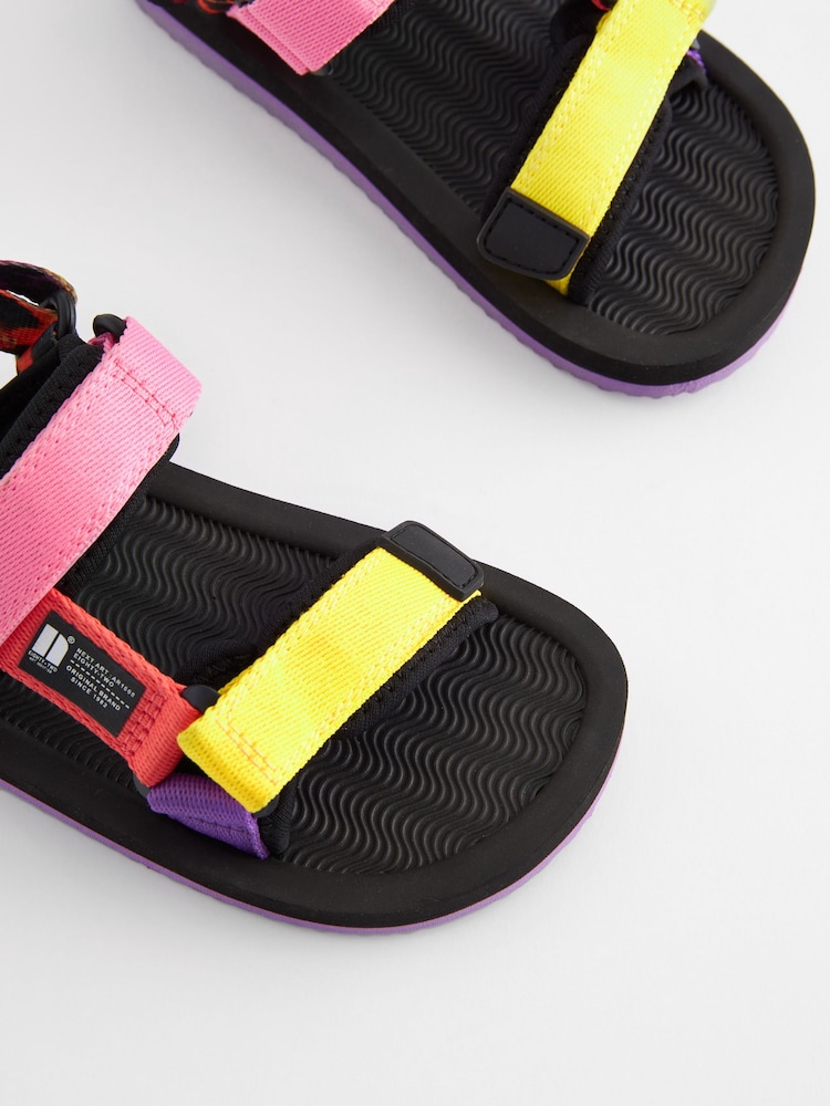 Bright Multicolour Trekker Sandals - Image 6 of 6 Bright Multicolour Trekker Sandals - Image 6 of 6
