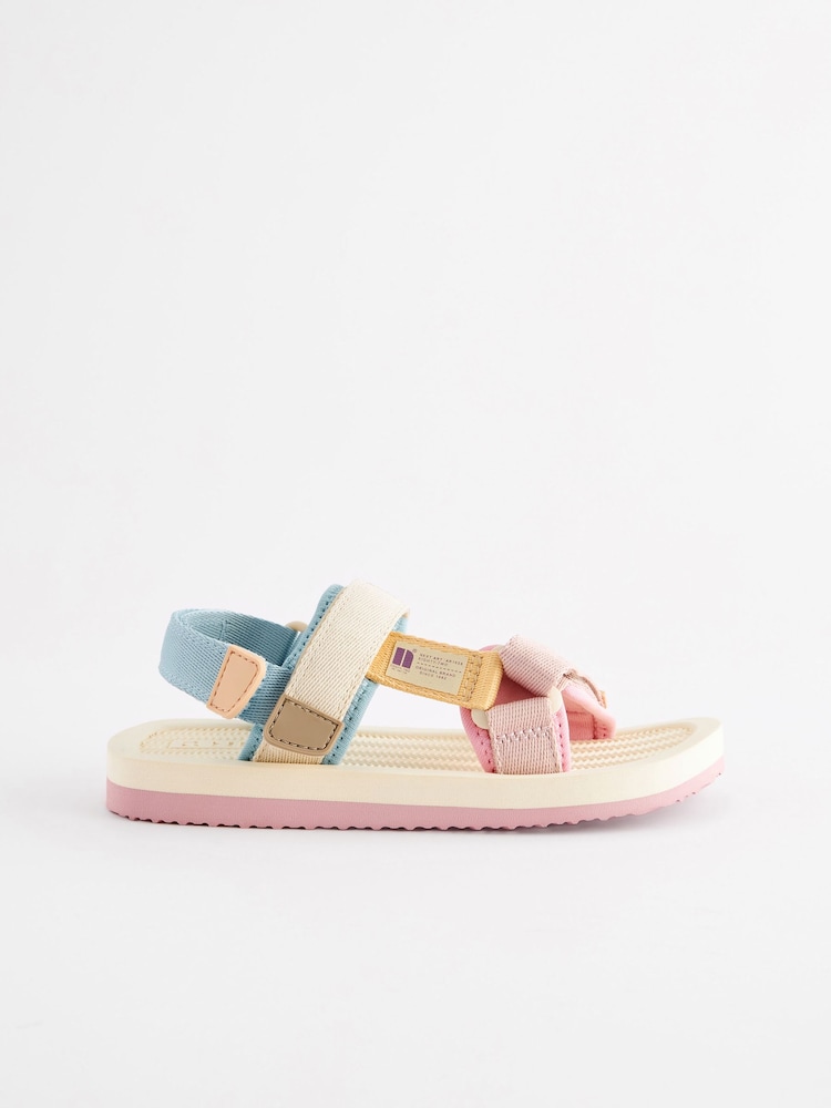 Neutral Pastel Mix Trekker Sandals - Image 1 of 6