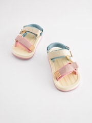Neutral Pastel Mix Trekker Sandals - Image 3 of 6
