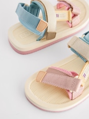 Neutral Pastel Mix Trekker Sandals - Image 4 of 6