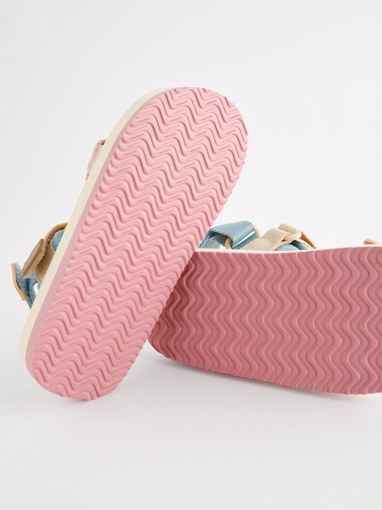 Neutral Pastel Mix Trekker Sandals - Image 6 of 6