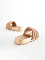 Rose Gold Glitter Sliders - Image 3 of 6