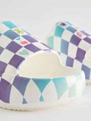 Rainbow Checkerboard Chunky Sliders - Image 3 of 5