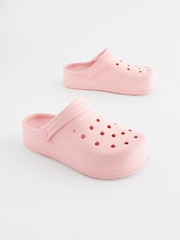 Pink Chunky Clogs - Image 4 of 9