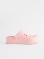 Pink Chunky Clogs - Image 5 of 9