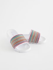 Rainbow Woven Sliders - Image 1 of 6