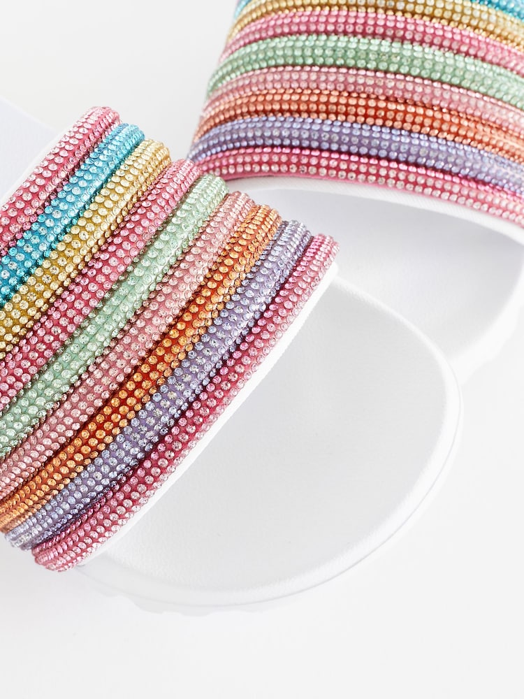 Rainbow Woven Sliders - Image 6 of 6