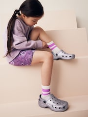 Silver Glitter Clogs - Image 1 of 10