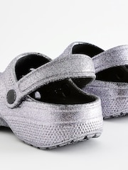 Silver Glitter Clogs - Image 10 of 10