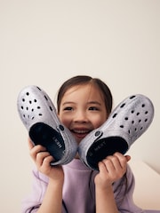 Silver Glitter Clogs - Image 5 of 10