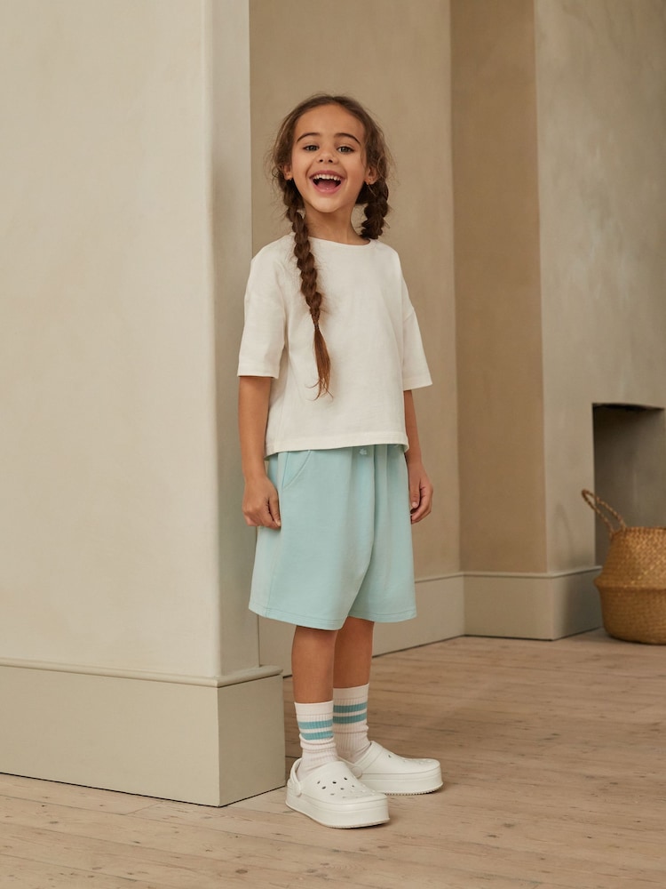 White Chunky Clogs - Image 2 of 10