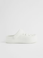 White Chunky Clogs - Image 6 of 10