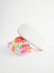 Multicolour Tie-Dye Chunky Sliders - Image 4 of 5