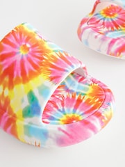 Multicolour Tie-Dye Chunky Sliders - Image 5 of 5