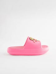 Pink Badge Chunky Sliders - Image 5 of 8
