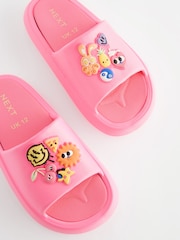 Pink Badge Chunky Sliders - Image 6 of 8