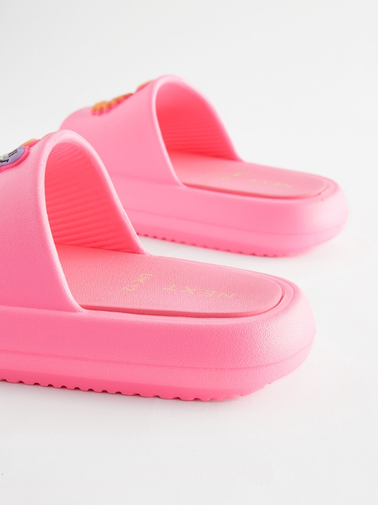 Pink Badge Chunky Sliders - Image 8 of 8