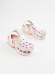 Purple Marble Clogs - Image 4 of 8