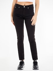 Calvin Klein Jeans Mid Rise Skinny Jeans - Image 1 of 7