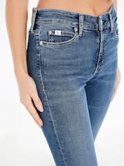 Calvin Klein Jeans Mid Rise Skinny Jeans - Image 3 of 6