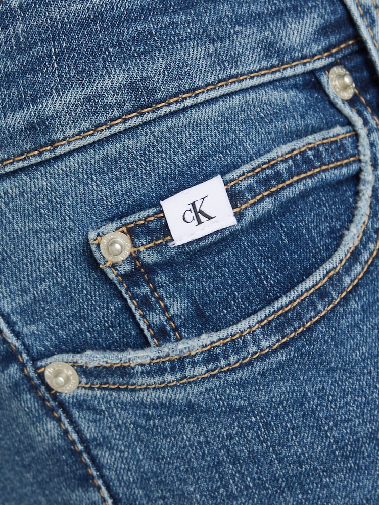 Calvin Klein Jeans Mid Rise Skinny Jeans - Image 6 of 6