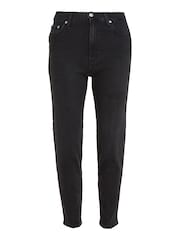 Calvin Klein Jeans Mom Black Jeans - Image 4 of 6