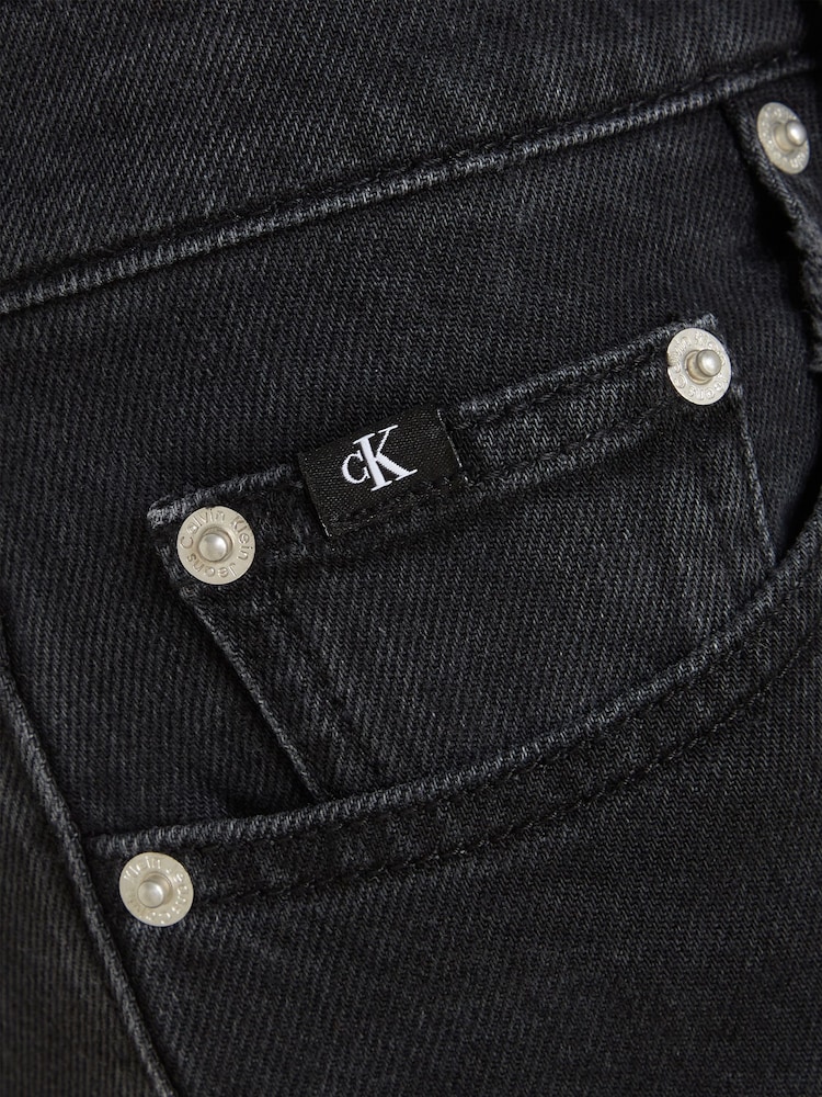 Calvin Klein Jeans Mom Black Jeans - Image 6 of 6