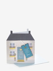 Teal Blue New Home Keepsake Card - Image 4 of 4