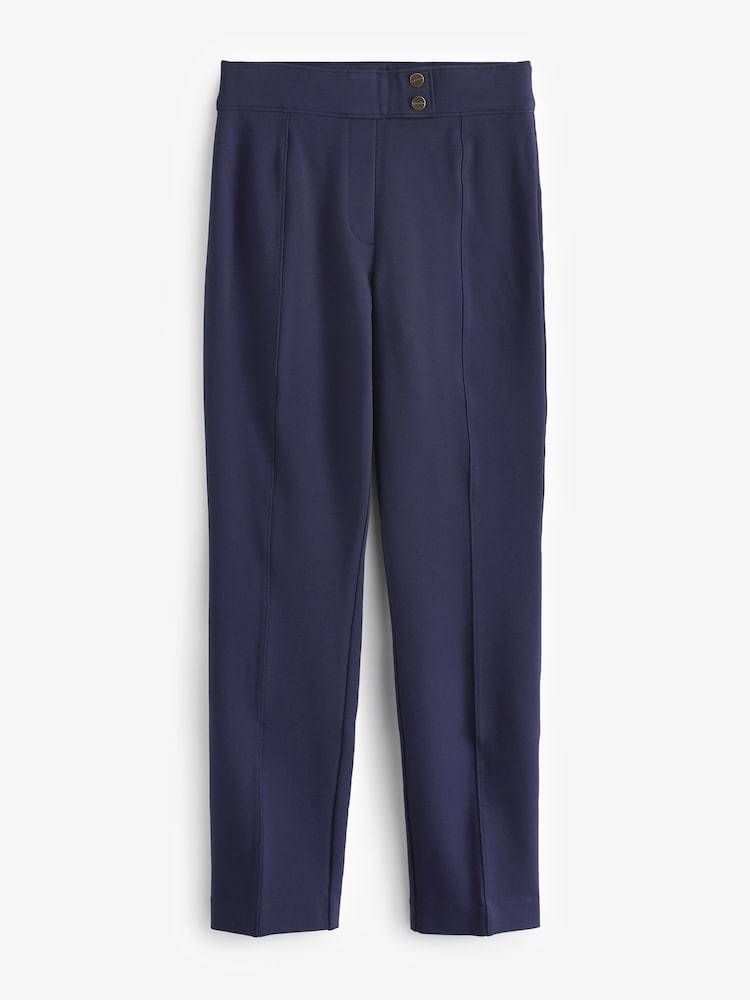 Spanx Ponte Button Tab Black Trousers - Image 6 of 6