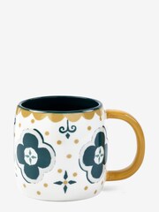 Green Mediterranean Patterned Mug - Image 3 of 3