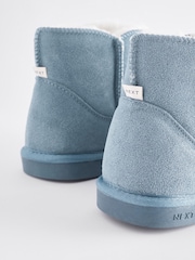 Blue Suede Boot Slippers - Image 4 of 7