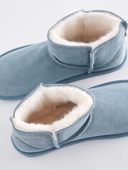 Blue Suede Boot Slippers - Image 7 of 7