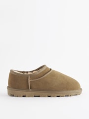 Green Suede Shoot Slippers - Image 2 of 7