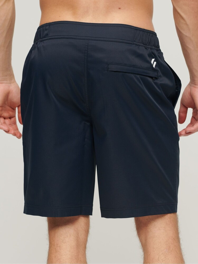Superdry Blue Sportswear Board Shorts - Image 2 of 3