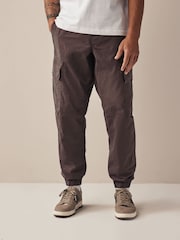 Purple Regular Tapered Stretch Utility Cargo Trousers - Image 1 of 6