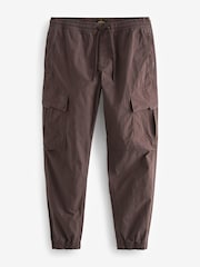 Purple Regular Tapered Stretch Utility Cargo Trousers - Image 2 of 6