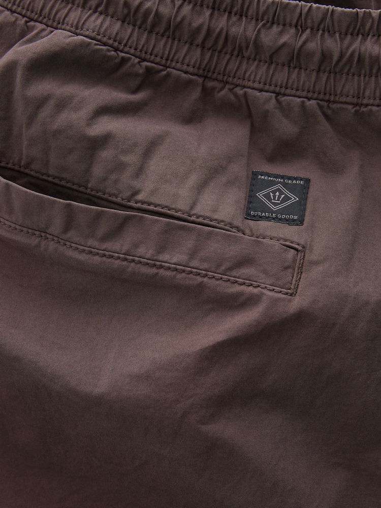 Purple Regular Tapered Stretch Utility Cargo Trousers - Image 6 of 6