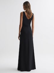 Reiss Erica Halston Wrap Maxi Dress - Imagen 4 de 6