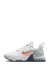 Nike Orange/White Air Max Alpha 5 Training Trainers - Image 2 of 11