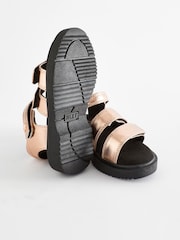 Rose Gold Chunky Sandals - Image 6 of 7