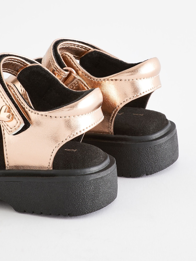 Roségold - Robuste Sandalen - Bild 7 von 7 Roségold - Robuste Sandalen - Bild 7 von 7