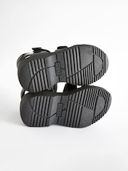 Black Chunky Sandals - Image 7 of 11