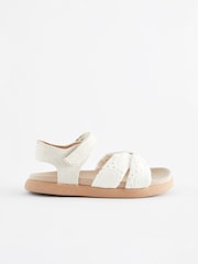 White Bow Sandals - Image 2 of 6