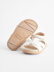 White Bow Sandals - Image 4 of 6