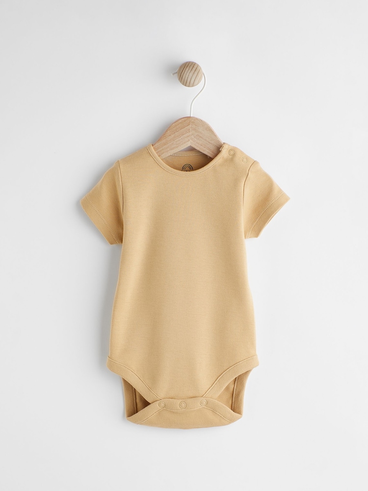 Neutral Dino Baby Woven Dungarees and Bodysuit Set (0mths-2yrs) - Image 2 of 9