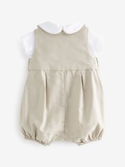 Neutral/White Smart Baby Romper, Bodysuit And Socks Set (0mths-2yrs) - Image 6 of 9