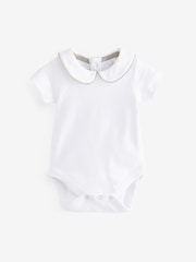 Neutral/White Smart Baby Romper, Bodysuit And Socks Set (0mths-2yrs) - Image 7 of 9
