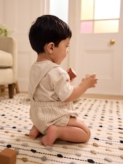 Neutral Dungarees And Bodysuit Baby Set (0mths-2yrs) - Image 2 of 9