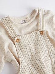 Neutral Dungarees And Bodysuit Baby Set (0mths-2yrs) - Image 7 of 9