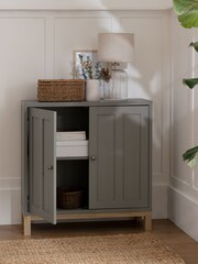 Dove Grey Malvern Oak Effect Sideboard - Image 2 of 9
